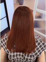 ジッタ(jitta)&nbsp;前髪、表面メテオストレート+リタッチカラー