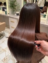 アース 渋谷店(HAIR&MAKE EARTH)&nbsp;髪質改善×縮毛矯正｜毛先までまとまる艶髪