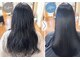 ヘアカラー専門店 BEAUTY aco 郡山店の写真/エイジングによる髪の悩みも解決◎プラチナトリートメントで、指通り滑らかなうるツヤ髪へと導きます☆