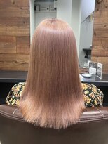アオゾラヘアーカミノウラ(AOZORA HAIR kaminoura)&nbsp;ピンクベージュ