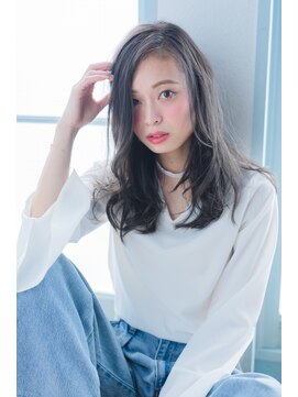 ミエル ヘア 新宿(miel hair) 【mielhair】ダークグレージュモーブカラーハイライトカラー