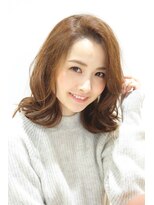 リッチカラー イオン仙台中山店(RICH COLOR) ベージュカラ-のセミストレート【RICHCOLOR　イオン仙台中山】