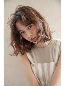 ルタ(LuTa by siesta＆LiCO) LuTa☆吉祥寺フリンジウェーブ×ダークフォギーベージュ