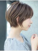 前髪あり大人ショート20代30代40代【AIN.表参道】川原大地