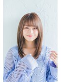 フェミニンストレート