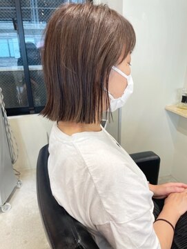 ヌース(NOUS) 外ハネボブ/束感ボブ/ショートヘア/ヘッドスパ/薬院天神今泉警固