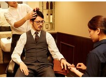 エヌドットバーバー ヒロオ(N.BARBER HIROO)の雰囲気（【完全個室】ネイルケアなど男の身だしなみをサポート）