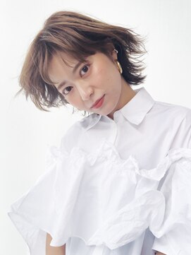 アイティーバイアルバム 松戸店(IT by ALBUM) ワンカールレイヤー_外ハネボブセクションカラー_58617