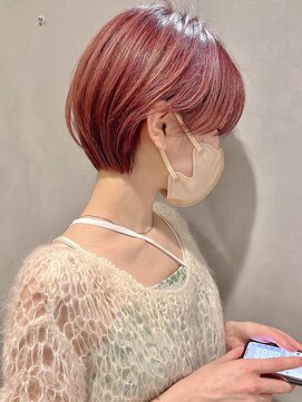 ハルキミナト ジャパン トウキョウ(HARUKI MINATO japan TOKYO) 20代30代40代耳かけショート前髪なしハンサムショートカット