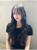 顔周りのレイヤー × 大人カラー