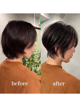 マージュ ギンザ(marju GINZA) 美人見えシフォンショート