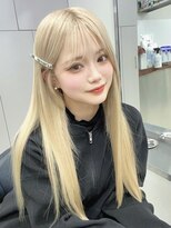 ベレーザシェルト(Beleza scelto)&nbsp;7156韓国ブロンドハイライトグラデーション艶髪ハイトーンカラー