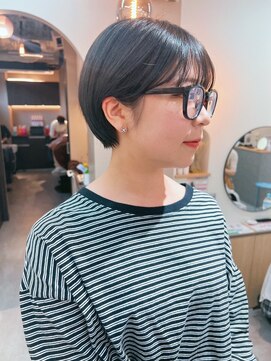 シビバイレボ(CIBI by revo) 地毛風カラー/ナチュラルレイヤーカット/ショートボブ[船橋]