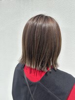 パシフィックダズールコパン(Pacific Dazzle copain)&nbsp;切りっぱなし×細かめハイライト