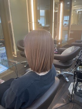 アパルトメント ジェシカ(l'appartement de Jessica) ペールピンクボブ