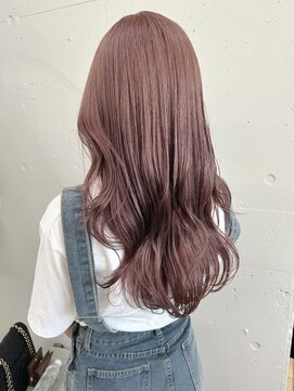 シーク 天神(SEEK) 松尾菫菜/ラベンダーグレージュ/ブリーチ/ダブルカラー/韓国