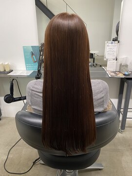 イレス 札幌円山店(IRESU) 切りっぱなしボブ/エアリーロング/美髪/ピンクブラウン/ショート