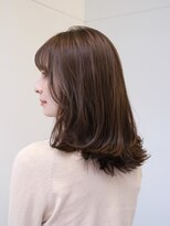 ビュートリアム265(BEAUTRIUM 265) ◆ミディアムレイヤーカット/マロンブラウン/モテ髪こなれミディ