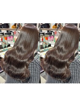 髪質改善カラーでダメージレス◎髪に輝きを取り戻す★[焼津駅/髪質改善ストレート/学割U24/縮毛矯正]
