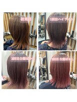 ビューティーガレージ カワゴエ(Beauty Garage Kawagoe) 白髪ぼかしファンシーピンク