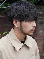 フィフス 栄(fifth)&nbsp;波巻きスパイラルパーマツイストパーママッシュメンズパーマ