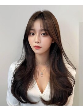 ライズ ネックス ザ サロン 渋谷(LIZE nex the salon) ロングレイヤー#ローレイヤー#韓国ヘア#渋谷駅