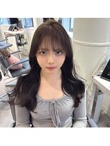 ユーフォリア 渋谷グランデ(Euphoria SHIBUYA GRANDE)&nbsp;艶感たっぷりグレージュ♪  似合わせ顔周りカット   Syuri