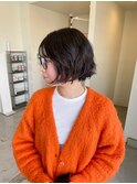 くせ毛活かしボブ