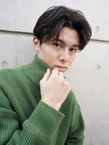 ニコ トウキョウ ロジック(nico TOKYO Logic)&nbsp;センターパートニュアンスパーマフェザーパーマ