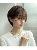 30代40代50代絶壁解消ひし形小顔前下がり大人ショートボブNAYU