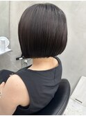ミニボブオリーブベージュコンパクトショート