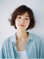 ニスル 町田店(NISURU)&nbsp;似合わせカット/大人ガーリー/ダークアッシュ/着物/町田/町田駅