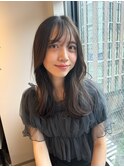 秋冬人気！ゆるふわロングパーマヘア♪ ナチュラルチョコカラー