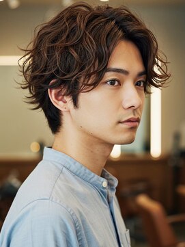 フォト 新宿(foto) 柔らかいスパイラルパーマ/センターパート★