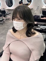 セライロ 千葉(celilo)&nbsp;くびれミディアム/韓国ヘア/顔周り/宮田里穂