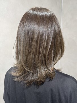 リアンヘアー(Lian hair) 【Lian hair】似合わせカット×ミディアムレイヤー　~西新/藤崎~