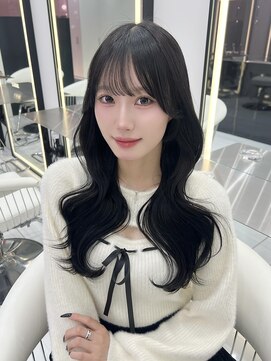 ☆韓国レイヤー×透明感カラー☆くびれ巻き/トレンドヘア