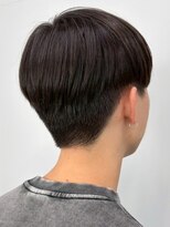 セプト 博多(SEPT.)&nbsp;マッシュショート 韓国風ヘア ストレート 縮毛矯正 黒髪 爽やか