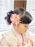 七五三着付けヘアセット