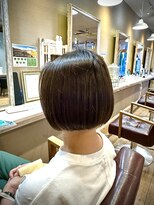ヘアーメイクロージー 八軒店 (HAIR MAKE ROSY)&nbsp;横顔を彩る立体感ボブ＆シルク髪カラー
