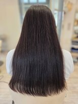 ヘア アンド ブライダル ノア(hair&bridal noah)&nbsp;艶髪ストレート髪質改善ロング黒髪ツヤ大人女性
