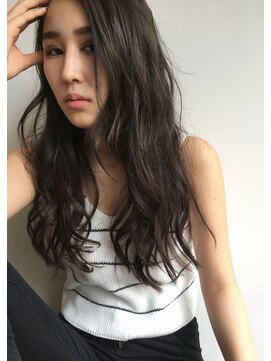 トロニー(TLONY) ナチュラル ダークグレージュ ロング