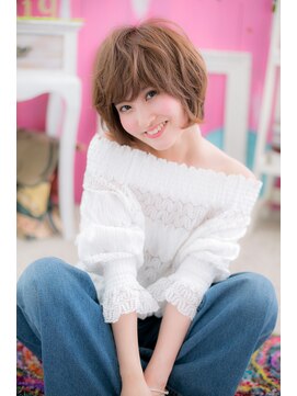 ミック 日暮里店(miq) 外ハネが隠し味…ラフ・フェミ・ショートa