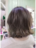 ナチュラルグラデーションカラーアッシュベージュ