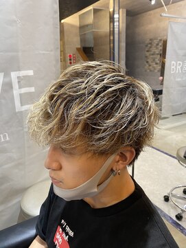 ブレイブ ヘアデザイン(BRaeVE hair design) メンズ束感マッシュスタイル