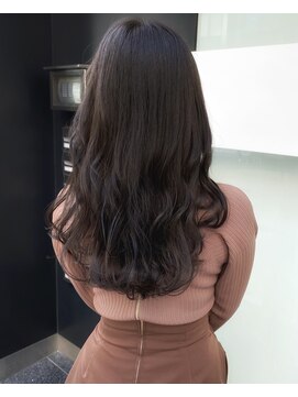 コレット ギンザ(Collet Ginza) ブリーチなし暗め×ラベンダーグレー Hair Design Collet Ginza