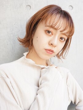 マイロ(mailo) パーマボブ×透けバング