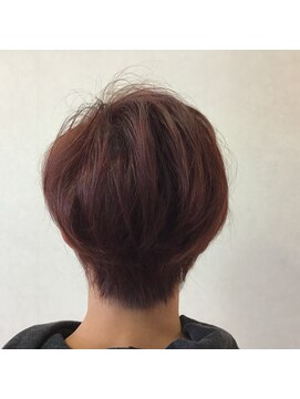 ヘアキッチン エスケーオー(Hair Kitchen S.K.O) アシメショートヘア