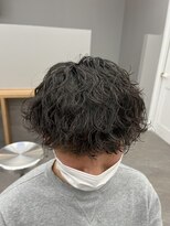 オムデュー(HOMME DEUX)&nbsp;【YUKI】波巻きパーマ×無造作