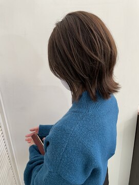 リジョイスヘア(REJOICE hair) 【REJOICE hair】クビレウルフ×ボブライン 担当mido